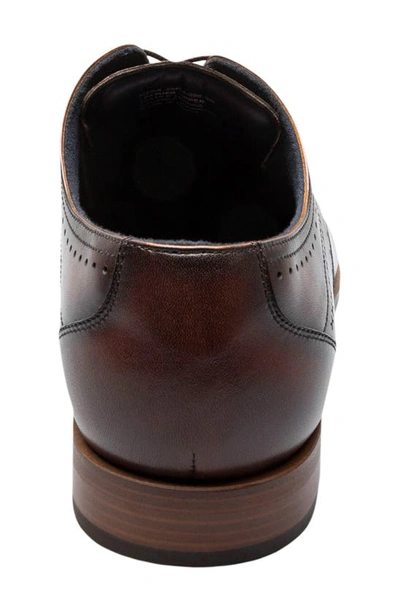 Shop Stacy Adams Bryant Cap Toe Oxford In Brown