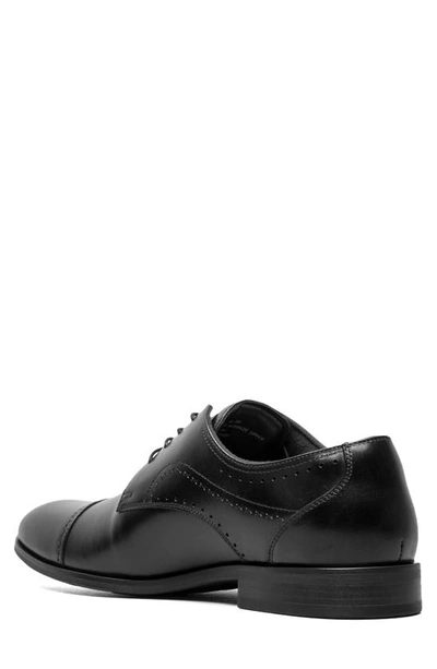 Shop Stacy Adams Bryant Cap Toe Oxford In Black