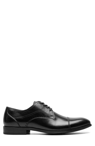 Shop Stacy Adams Bryant Cap Toe Oxford In Black