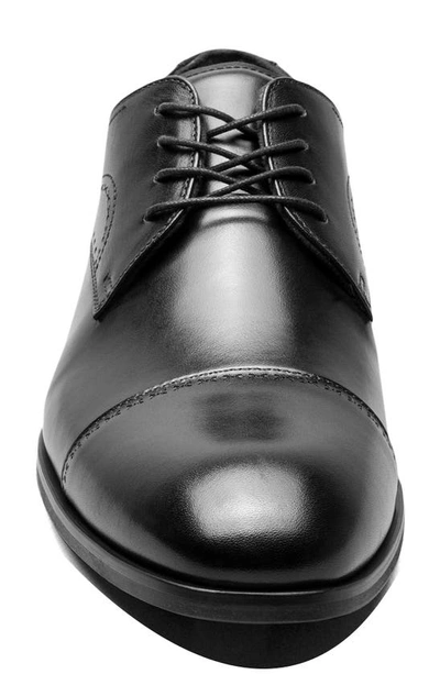 Shop Stacy Adams Bryant Cap Toe Oxford In Black