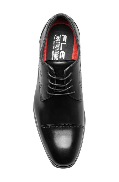 Shop Stacy Adams Bryant Cap Toe Oxford In Black