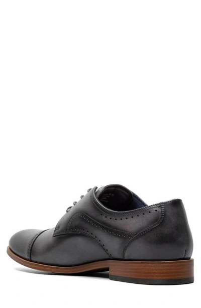 Shop Stacy Adams Bryant Cap Toe Oxford In Gray