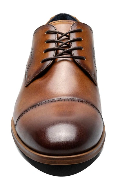 Shop Stacy Adams Bryant Cap Toe Oxford In Tan