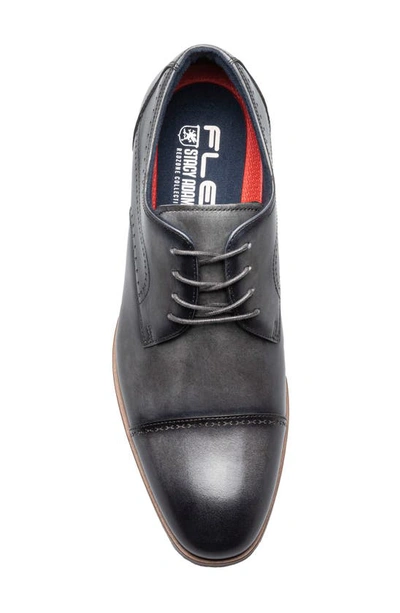 Shop Stacy Adams Bryant Cap Toe Oxford In Gray