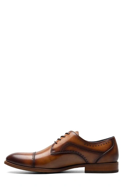 Shop Stacy Adams Bryant Cap Toe Oxford In Tan