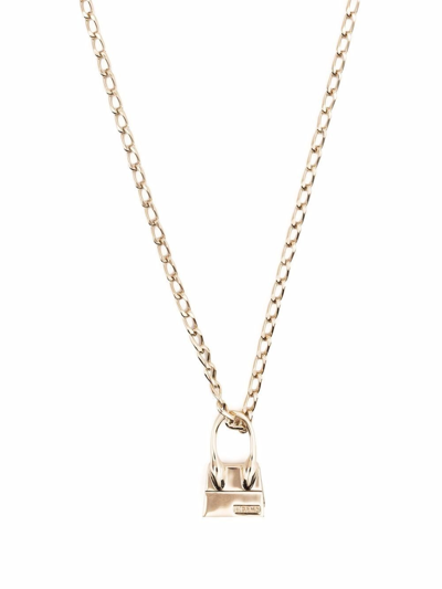 Shop Jacquemus 'chiquito' Necklace In Gold