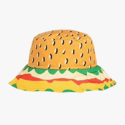 Shop Stella Mccartney Kids Boys Yellow Sandwich Sun Hat