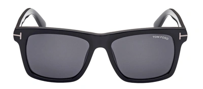 Shop Tom Ford Buckley M Ft0906-n 01a Square Sunglasses In Grey