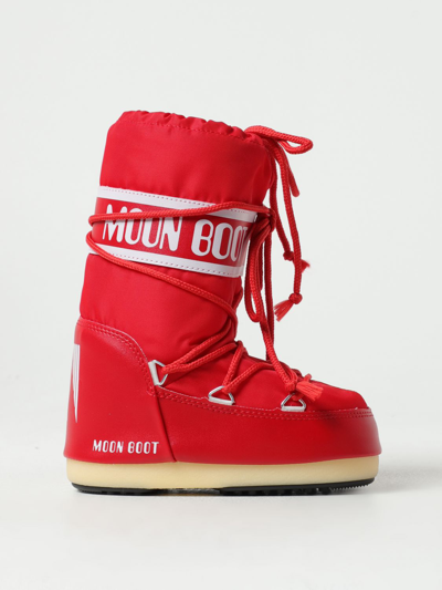 Shop Moon Boot Shoes  Kids Color Red