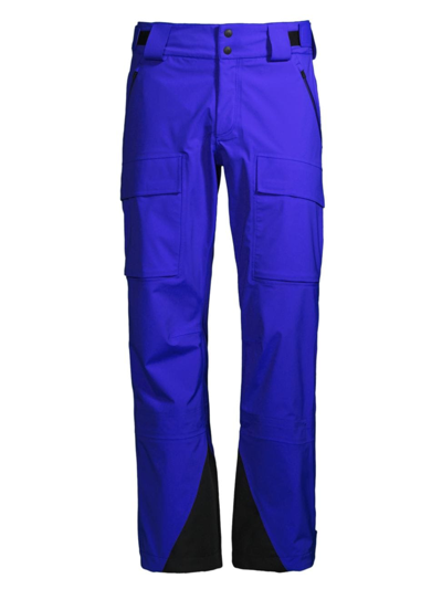 Shop Aztech Mountain Men's Hayden 3l Cargo Pants In Blue