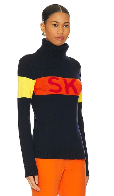 Shop Perfect Moment Ski Sweater Ii In Navy