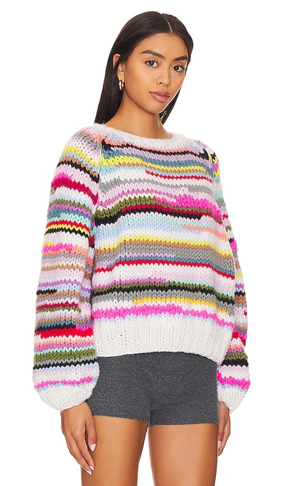 Shop Gogo Sweaters No Waste Pullover In Multi