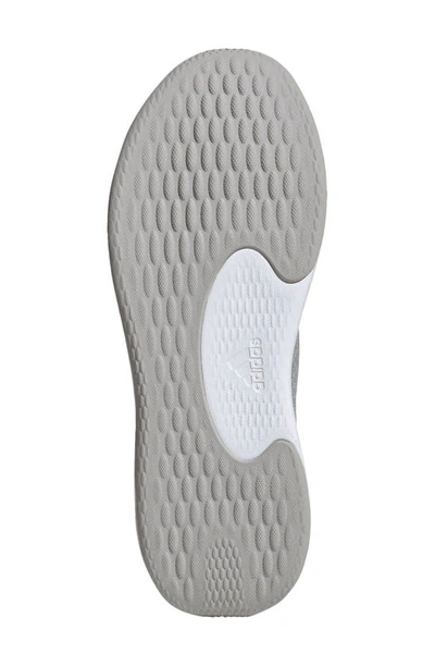 Adidas Originals Cloadfoam Pure Running Shoe In Grey/ Silver Met./ Lilac