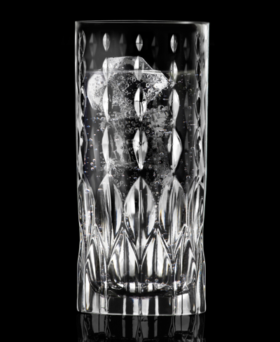 Lorren Home Trends Marilyn Set Of 6 High Ball In Clear