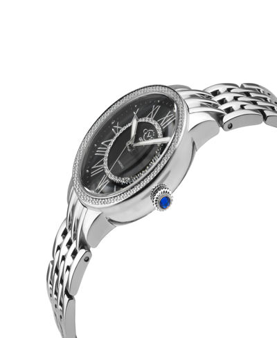 Shop Gv2 By Gevril Women's Astor Ii Silver-tone Stainless Steel Watch 38mm