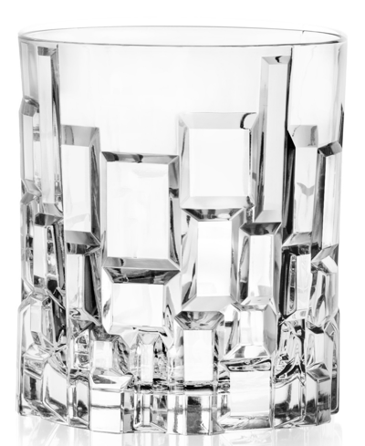 Shop Lorren Home Trends Etna Set Of 6 Double Old Fashion (dof) In Clear
