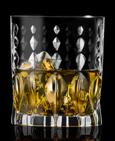 Shop Lorren Home Trends Marilyn Set Of 6 Double Old Fashion (dof) In Clear