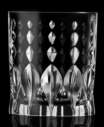 Shop Lorren Home Trends Marilyn Set Of 6 Double Old Fashion (dof) In Clear