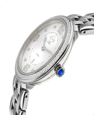 Shop Gv2 By Gevril Women's Verona Silver Stainless Steel Watch 37mm