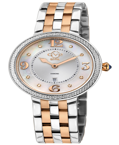 Shop Gv2 By Gevril Women's Verona Two-tone Stainless Steel Watch 37mm