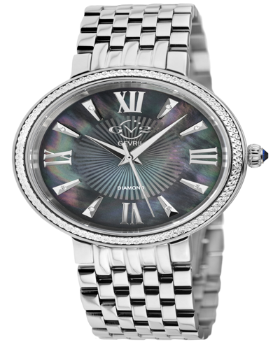 Shop Gv2 By Gevril Women's Genoa Silver-tone Stainless Steel Watch 36mm