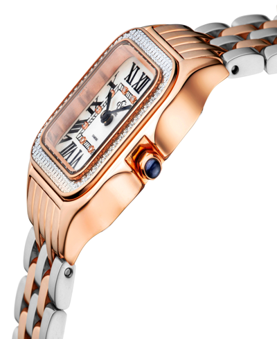 Gv2 By Gevril Women's Milan Two-tone Stainless Steel Watch 27.5mm In Two-tone