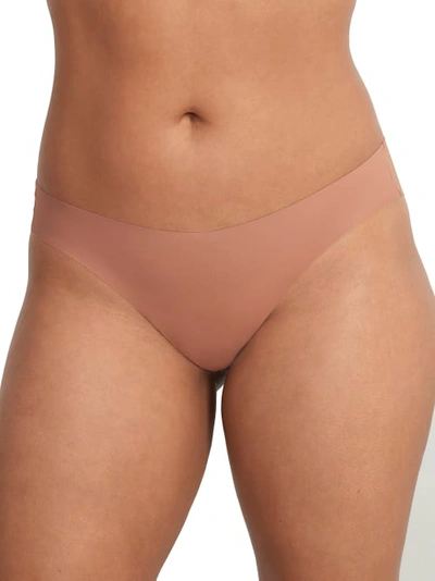 Shop Bare The Easy Everyday No Show V-kini In Ash Rose