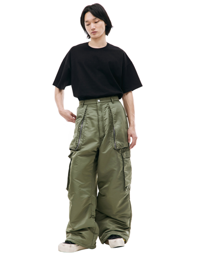 B1archive Khaki Cargo Trousers In Khaki
