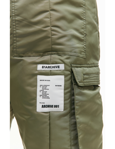 B1archive Khaki Cargo Trousers In Khaki
