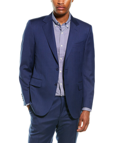 Shop Canali 2pc Wool Suit In Blue