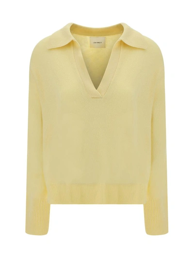 Shop Lisa Yang Knitwear In Lemon Sorbet
