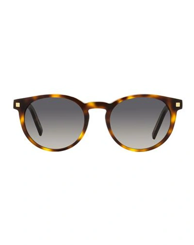 Shop Zegna Pantos Ez0172 Sunglasses Man Sunglasses Brown Size 54 Acetate