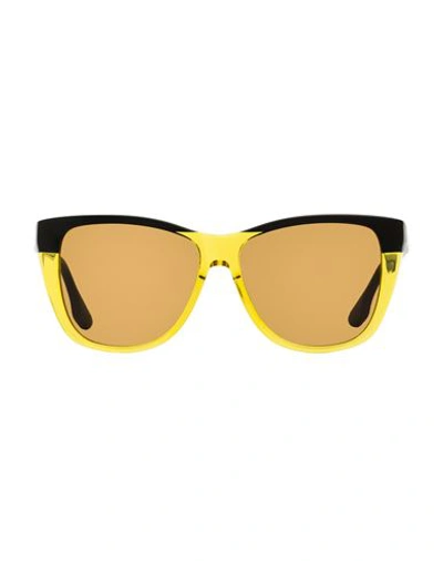 Shop Victoria Beckham Rectangular Vb639s Sunglasses Woman Sunglasses Yellow Size 57 Acet