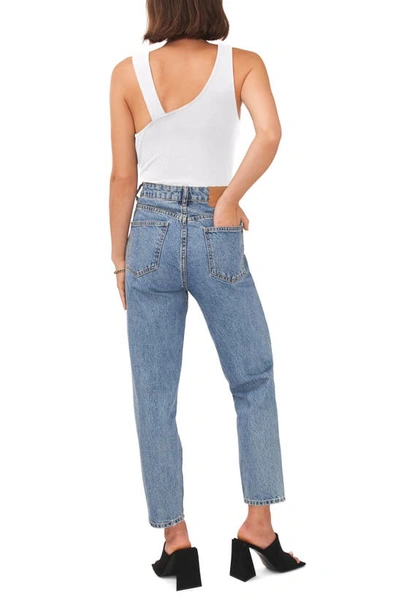 1.state Asymmetric Rib Tank In Ultra White