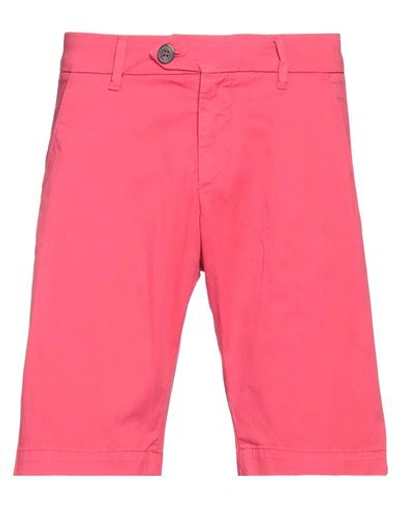 Shop Roy Rogers Roÿ Roger's Man Shorts & Bermuda Shorts Red Size 31 Cotton, Elastane