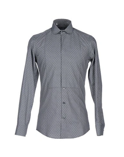 Shop Dolce & Gabbana Man Shirt Grey Size 17 Cotton