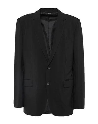 Shop Dunhill Man Blazer Black Size 46 Wool