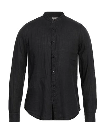 Shop Impure Man Shirt Black Size M Linen