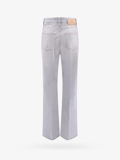 Shop Ami Alexandre Mattiussi Ami Paris Woman Trouser Woman Grey Pants In Gray