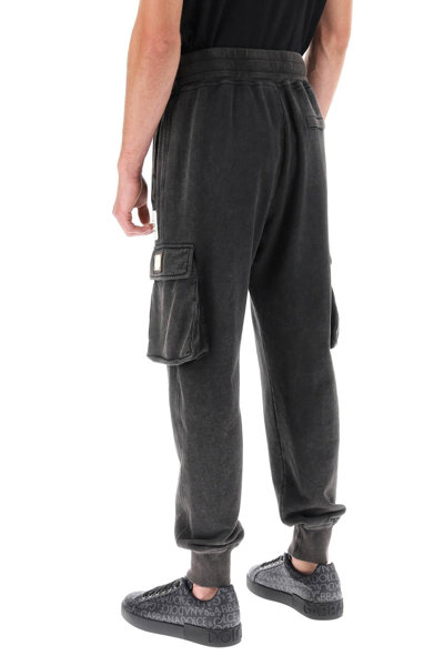 Shop Dolce & Gabbana 're-edition' Joggers Men In Gray