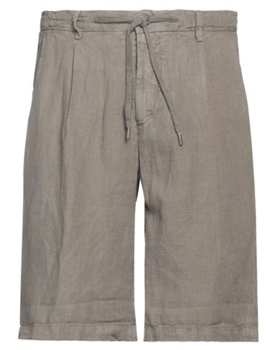Shop 40weft Man Shorts & Bermuda Shorts Khaki Size 30 Linen In Beige