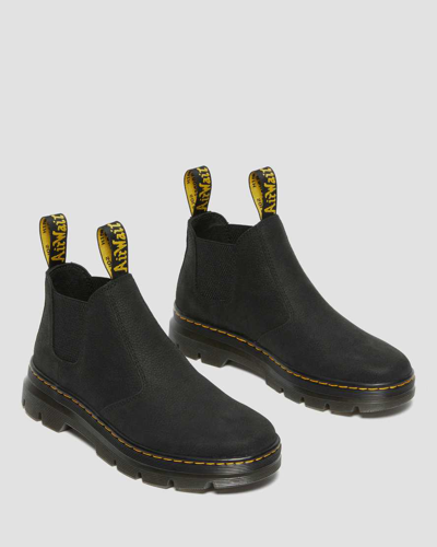 Dr. Martens' Hardie Ii Leather Chelsea Work Boots In Black
