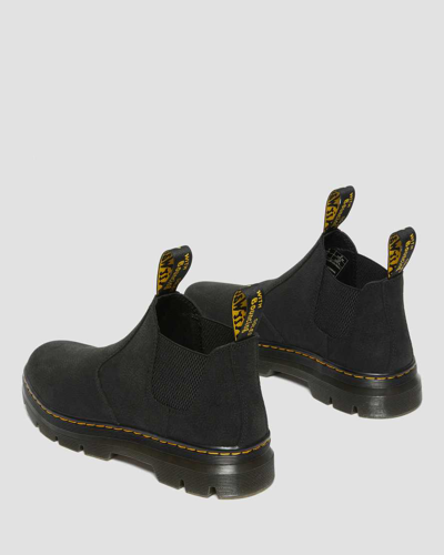 Dr. Martens' Hardie Ii Leather Chelsea Work Boots In Black