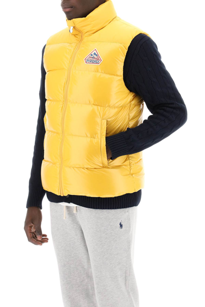 Shop Pyrenex John 2 Padded Vest In Yolk (yellow)