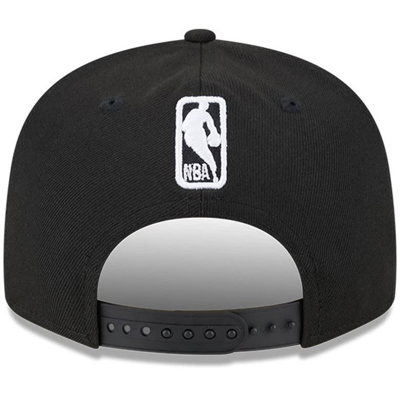 Shop New Era Black New York Knicks Tip-off 9fifty Snapback Hat