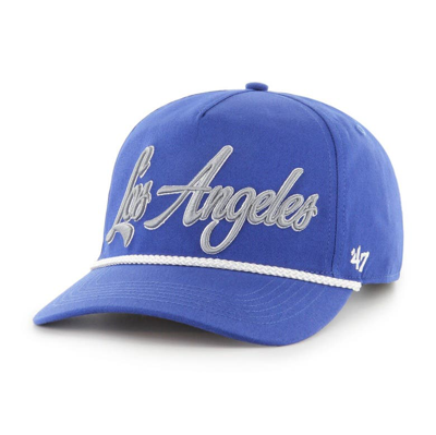 Shop 47 ' Royal Los Angeles Dodgers Overhand Hitch Adjustable Hat