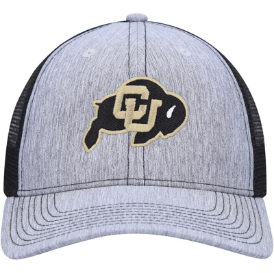Shop Ahead Charcoal/black Colorado Buffaloes Brant Trucker Adjustable Hat