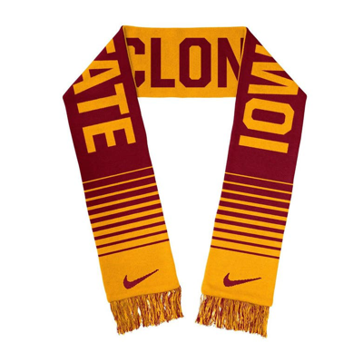 Shop Nike Iowa State Cyclones Space Force Rivalry Scarf In Crimson