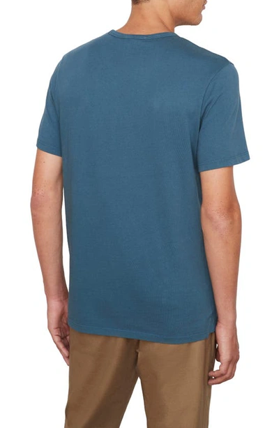 Shop Vince Solid T-shirt In Carmel Teal
