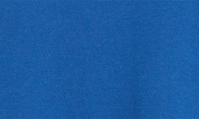 North Sails Tipped Stretch Cotton Polo In Ocean Blue